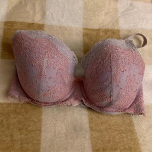 Victoria's Secret Lace Bra - Pink and Lavender
